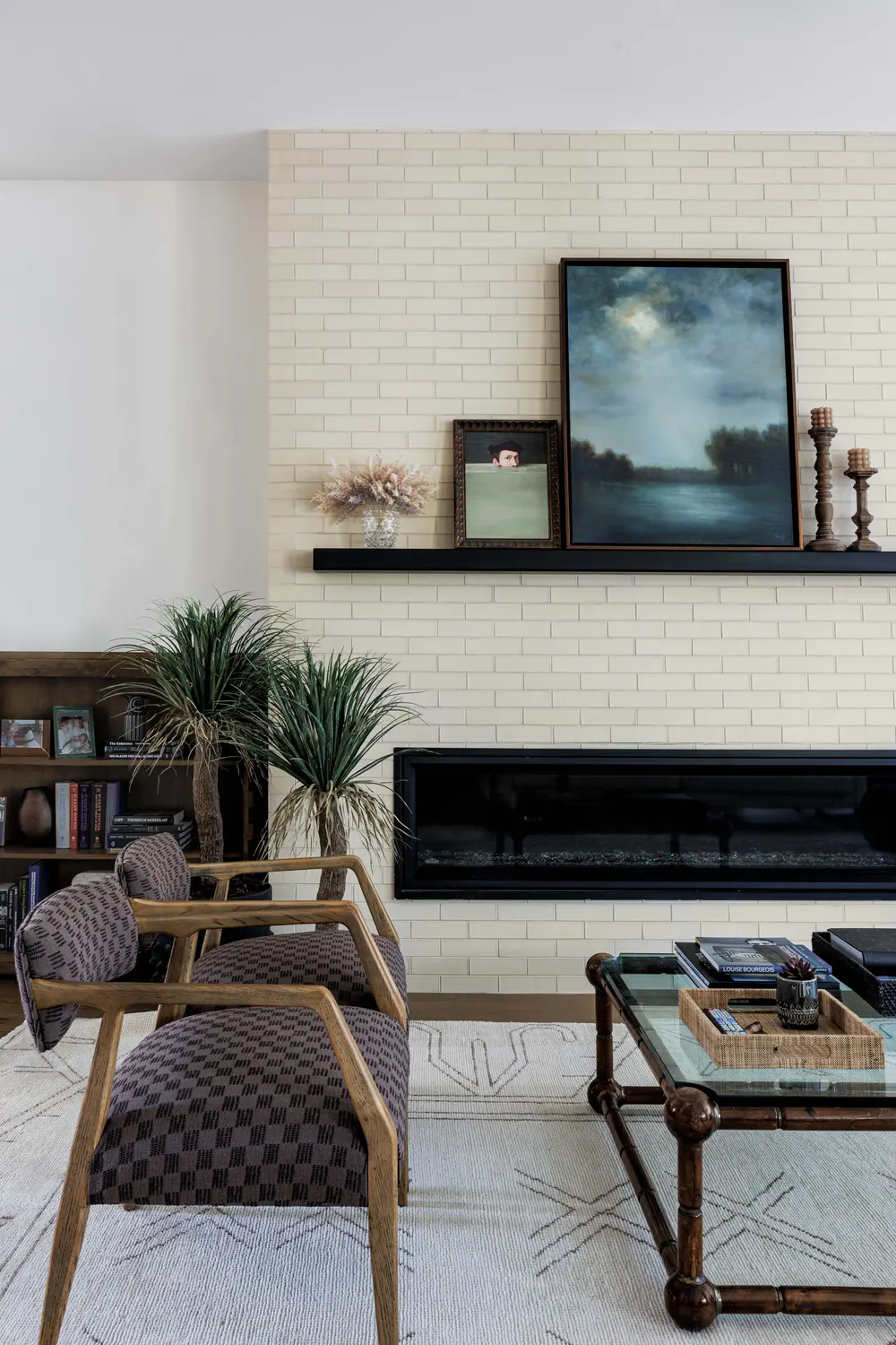 Limestone Living Room — Living Space interior by Studio Palindrome