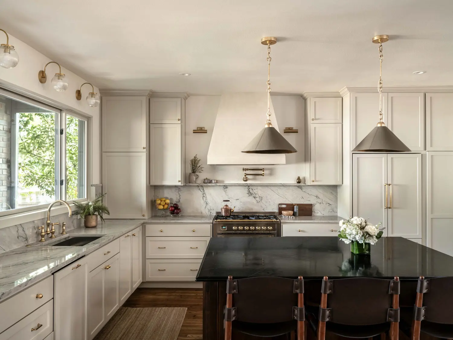 Classic White Kitchen — after